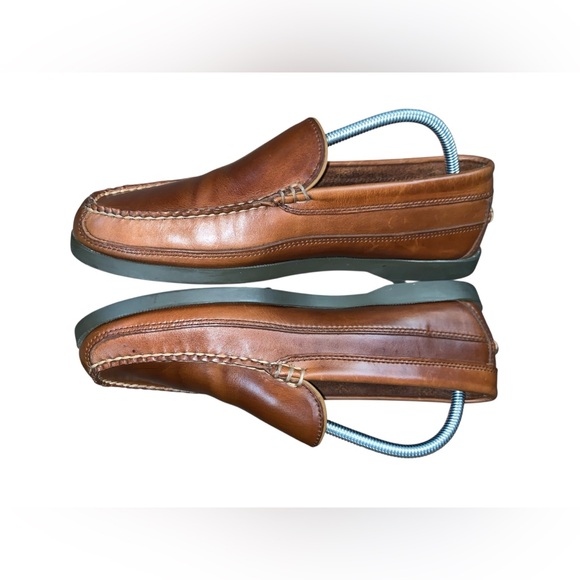 LL Bean Men’s Loafers Slip-ons Leather Shoes Size 9 - Picture 9 of 12